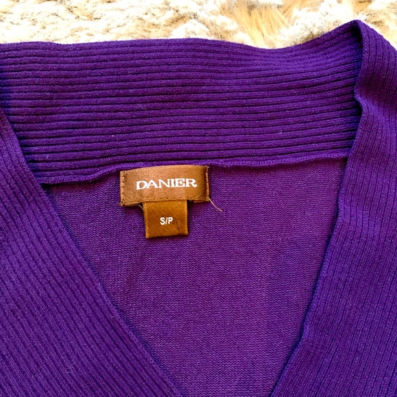 DANIER 🍆 COLOR SWEATER - Picture 4 of 5
